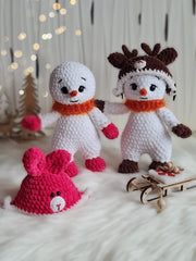 Crochet Snowmen pattern