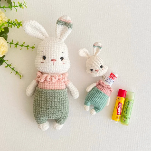 Bunny Lip Balm holder Crochet Pattern