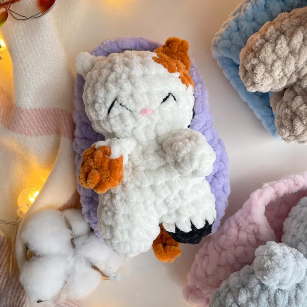 Cat, Bunny, Dog Amigurumi CROCHET PATTERN Set