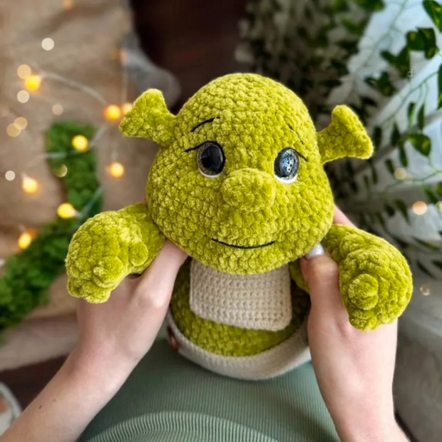 Little Ogre Crochet Pattern: Amigurumi Plush Toy