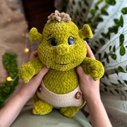 Little Ogre Crochet Pattern: Amigurumi Plush Toy