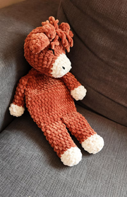 Highland Cow Snuggler Crochet Pattern