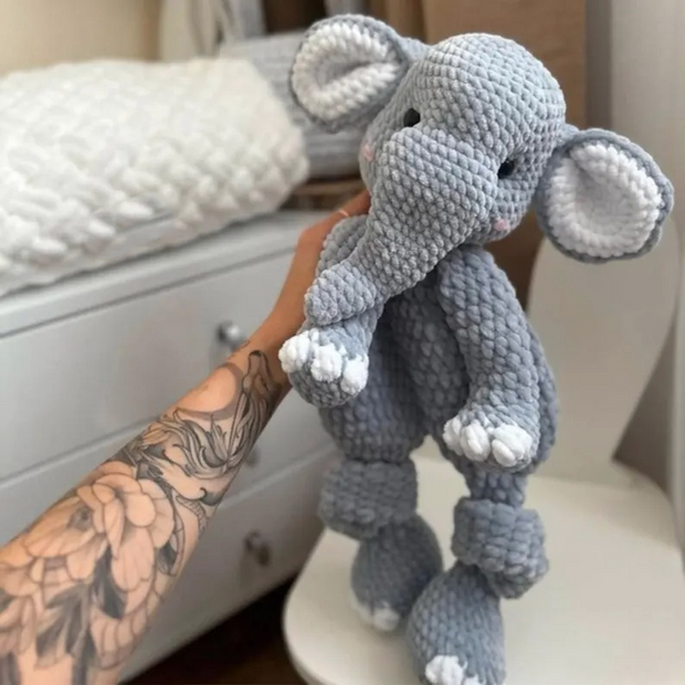 Elephant Comforter Crochet Pattern