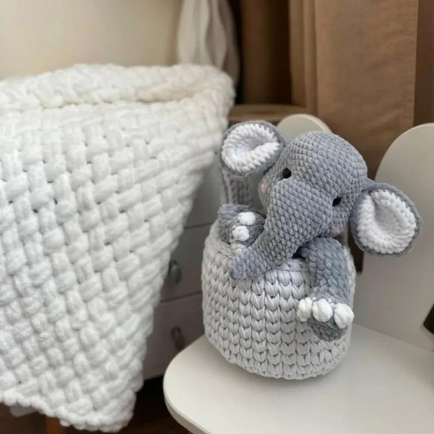 Elephant Comforter Crochet Pattern