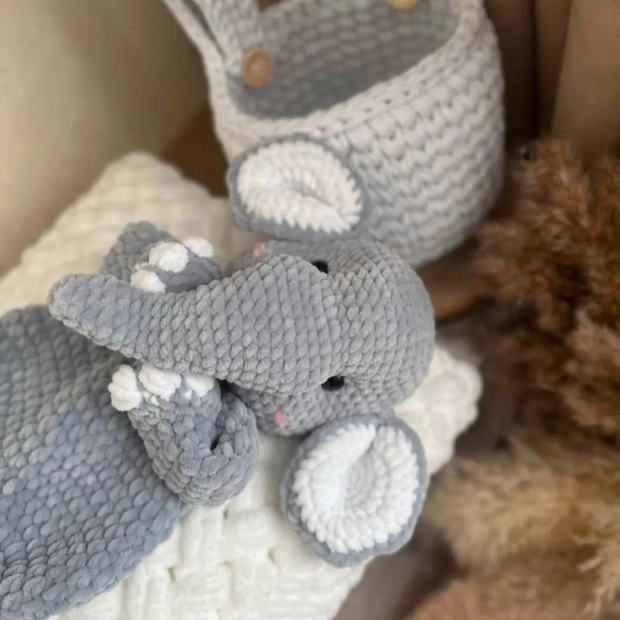 Elephant Comforter Crochet Pattern