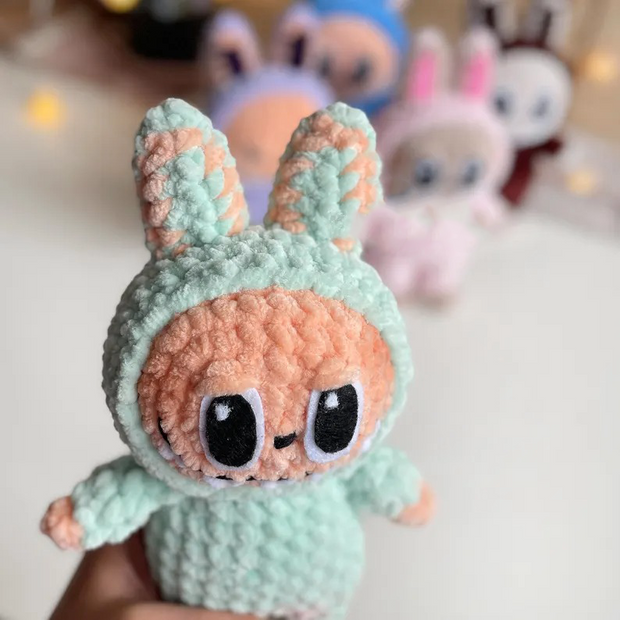 Labubu Inspired Amigurumi Plushies