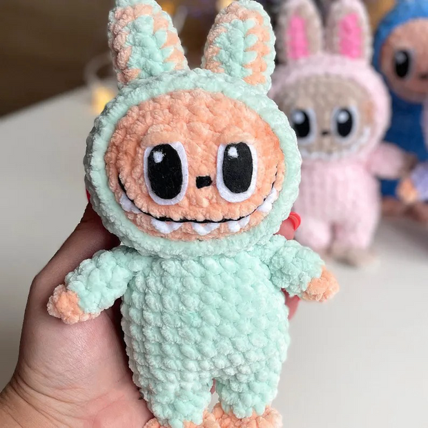 Labubu Inspired Amigurumi Plushies