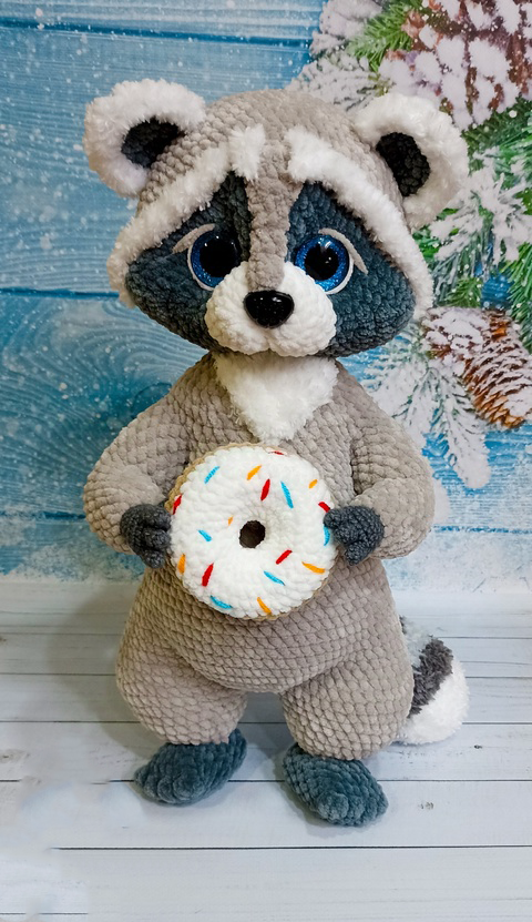 Raccoon Amigurumi pattern