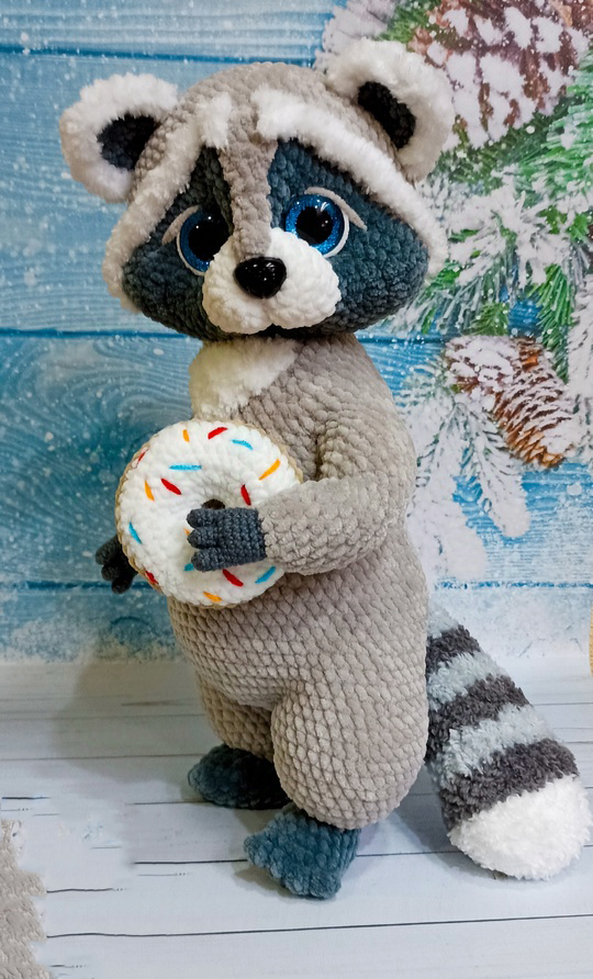 Raccoon Amigurumi pattern