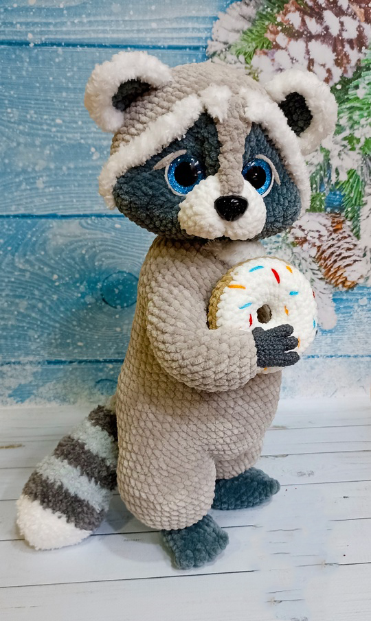 Raccoon Amigurumi pattern