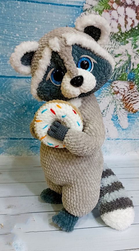 Raccoon Amigurumi pattern