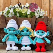 Crochet plush Family Pattern