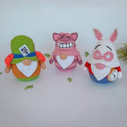 Set of 4 crochet patterns GNOMES