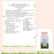 Set of 4 crochet patterns GNOMES