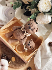 Crochet pattern bears set 2in1