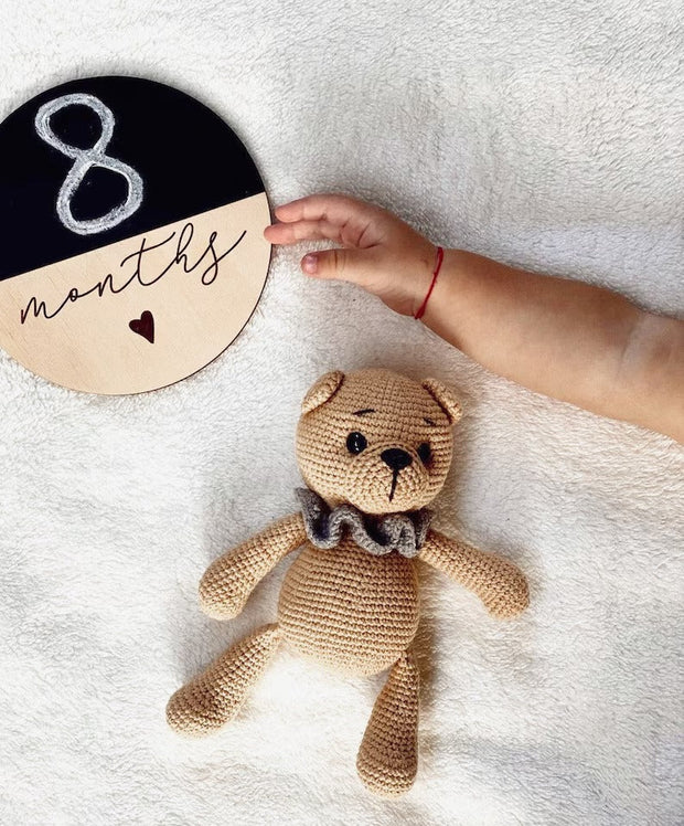 Crochet pattern bears set 2in1