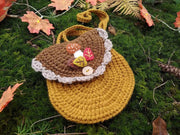 set of  Little Autumn bags crochet pattern