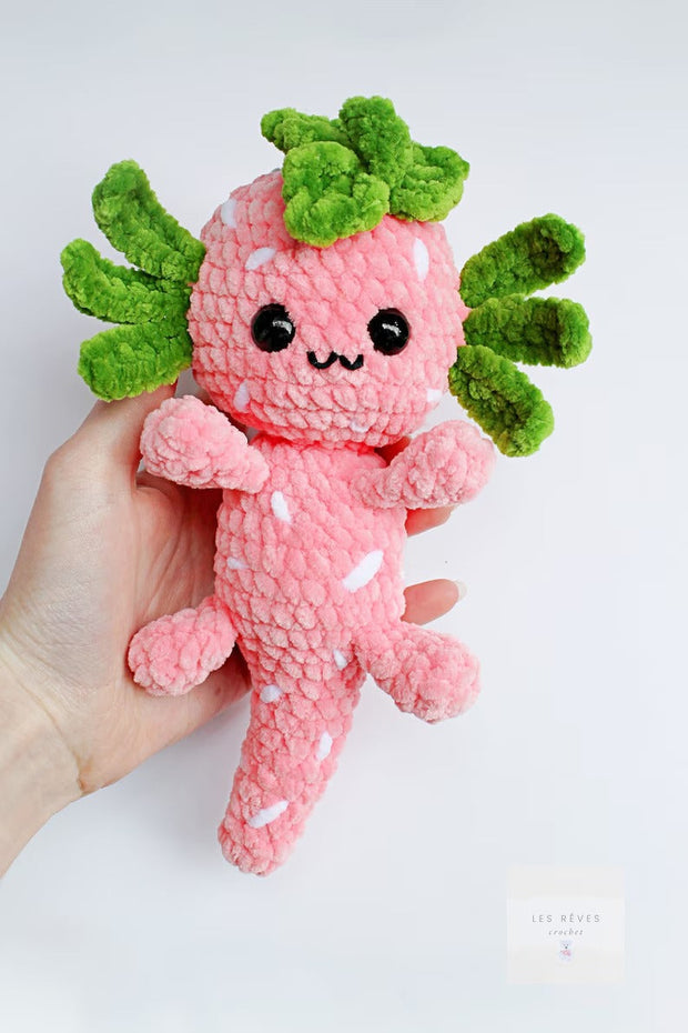 No Sew Axolotl Crochet Pattern