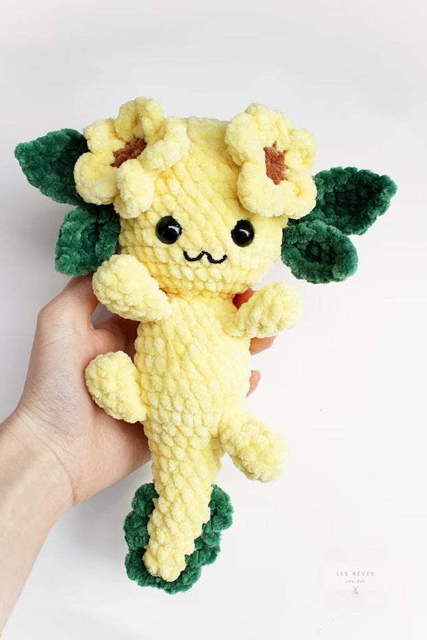 No Sew Axolotl Crochet Pattern