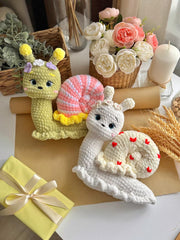 Crochet pattern Snail