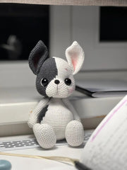 Puppy French bulldog Pattern