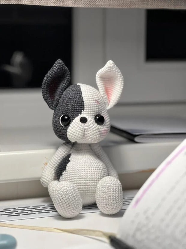 Puppy French bulldog Pattern