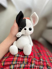 Puppy French bulldog Pattern