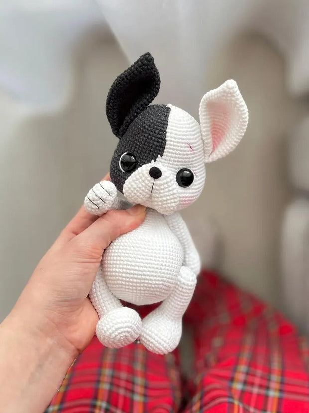 Puppy French bulldog Pattern