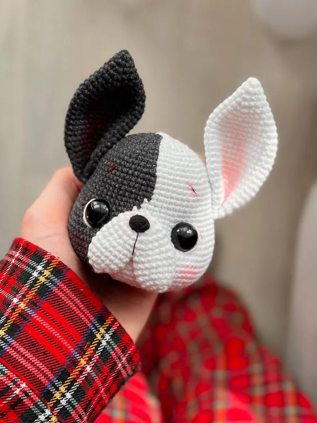Puppy French bulldog Pattern