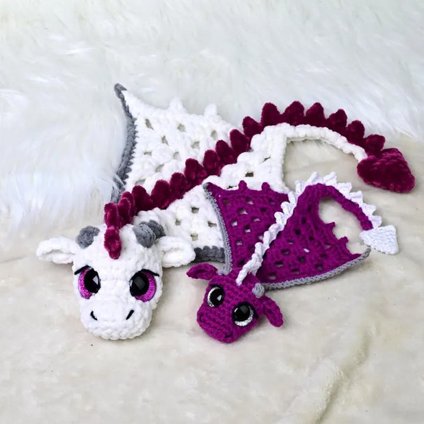 dragon snuggler crochet pattern