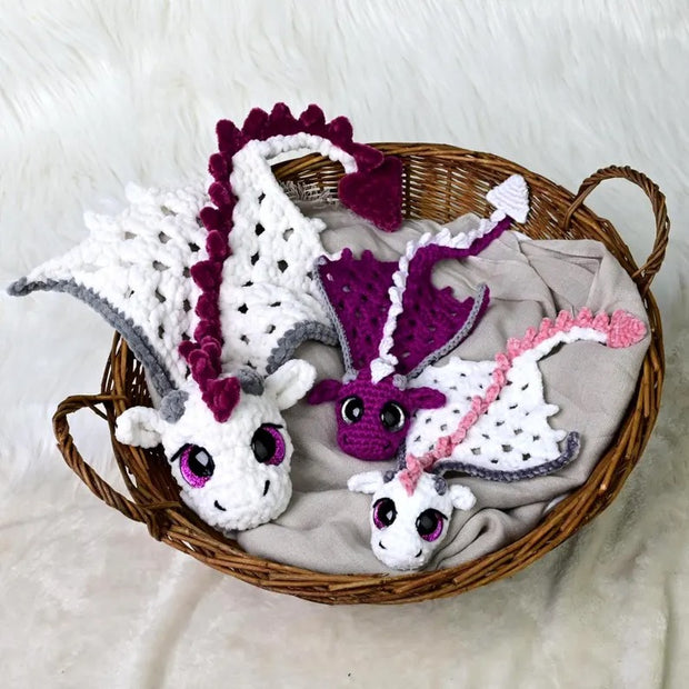 dragon snuggler crochet pattern
