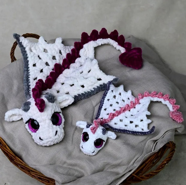 dragon snuggler crochet pattern