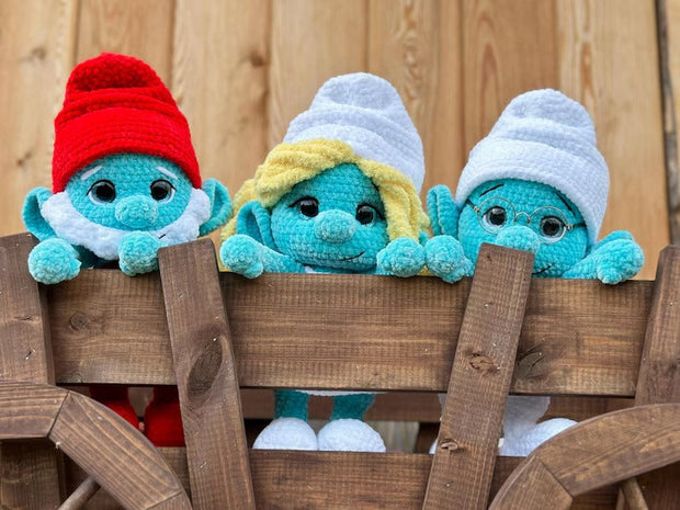 Crochet plush Family Pattern