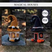 Magical house Crochet pattern