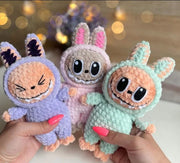 Labubu Inspired Amigurumi Plushies
