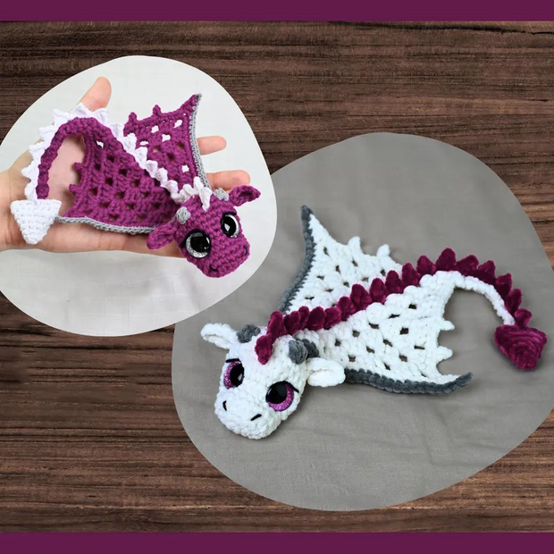dragon snuggler crochet pattern