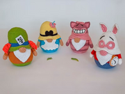 Set of 4 crochet patterns GNOMES