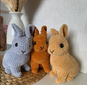Realistic Mini Bunny Rabbit Pattern