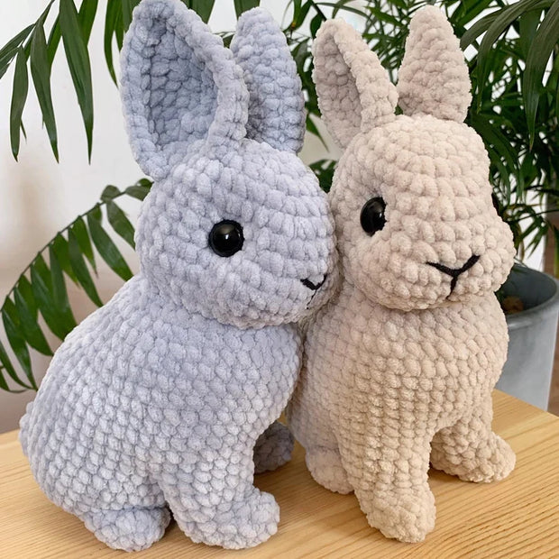 Realistic Mini Bunny Rabbit Pattern