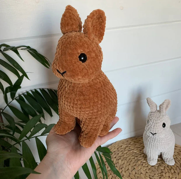 Realistic Mini Bunny Rabbit Pattern