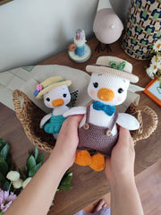 DUCK CROCHET PATTERN, Stuffed Animal