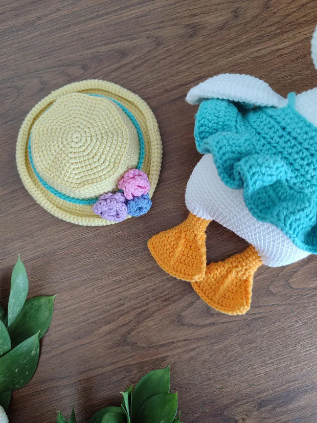 DUCK CROCHET PATTERN, Stuffed Animal