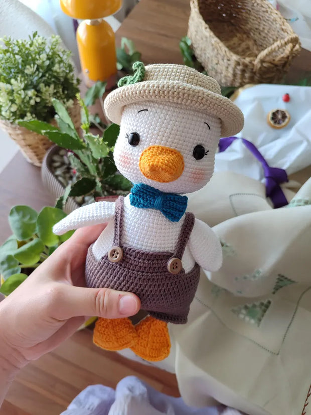 DUCK CROCHET PATTERN, Stuffed Animal