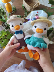 DUCK CROCHET PATTERN, Stuffed Animal
