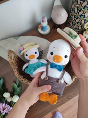 DUCK CROCHET PATTERN, Stuffed Animal