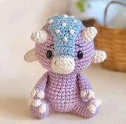 6 in 1 Crochet pattern Baby dinosaurs Collection bundle amigurumi