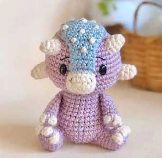 6 in 1 Crochet pattern Baby dinosaurs Collection bundle amigurumi