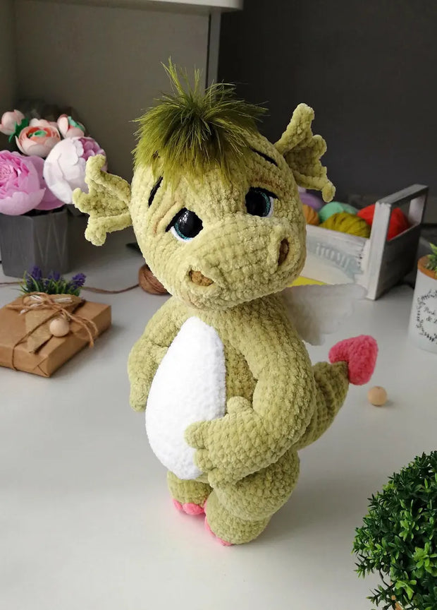 Linus the dragon crochet pattern