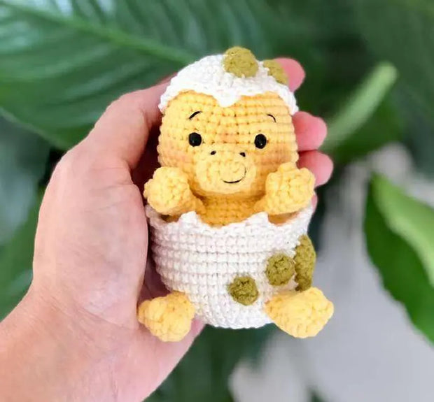6 in 1 Crochet pattern Baby dinosaurs Collection bundle amigurumi