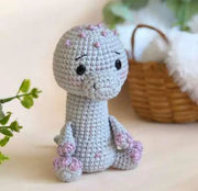 6 in 1 Crochet pattern Baby dinosaurs Collection bundle amigurumi